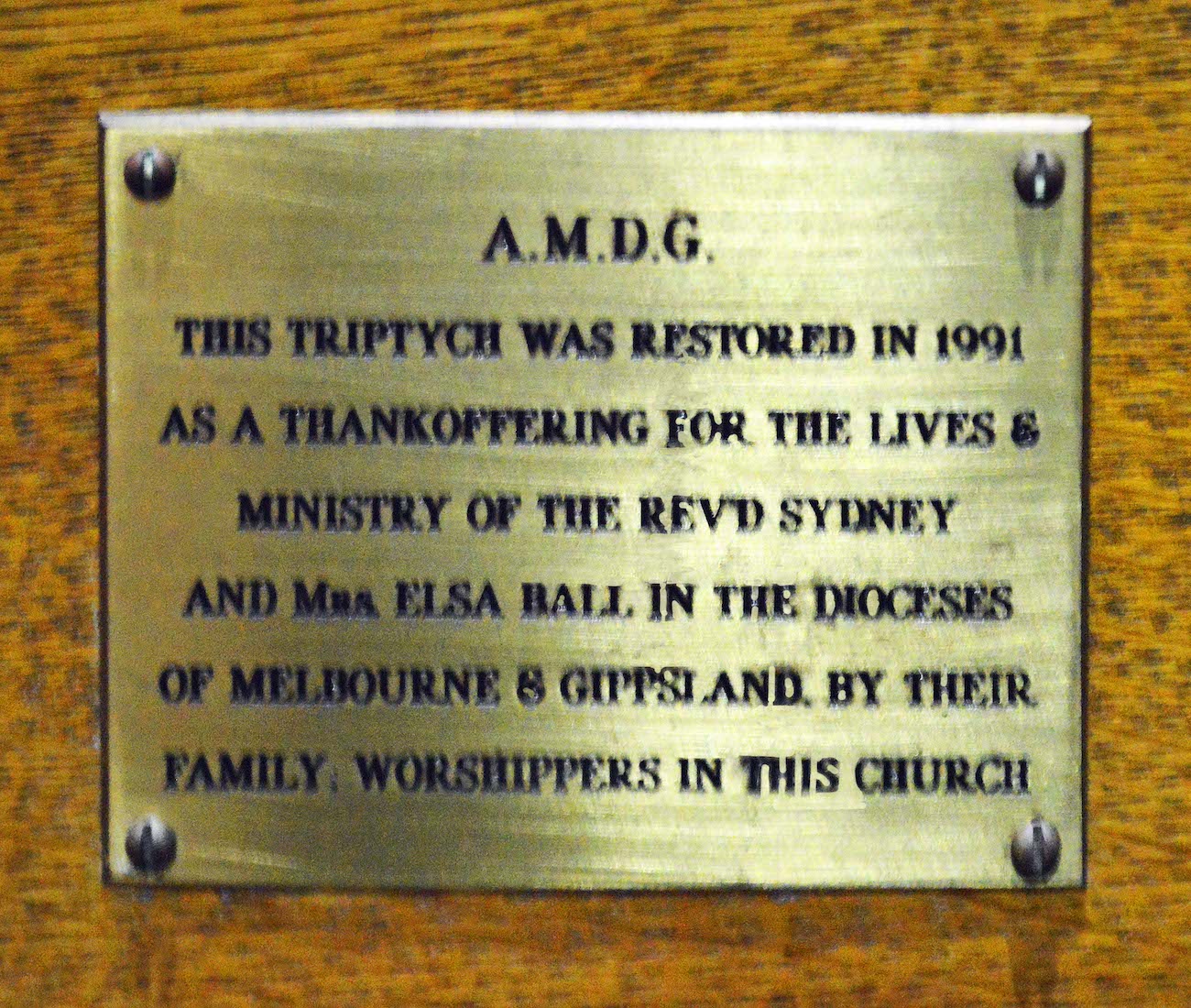 DTriptychPlaque