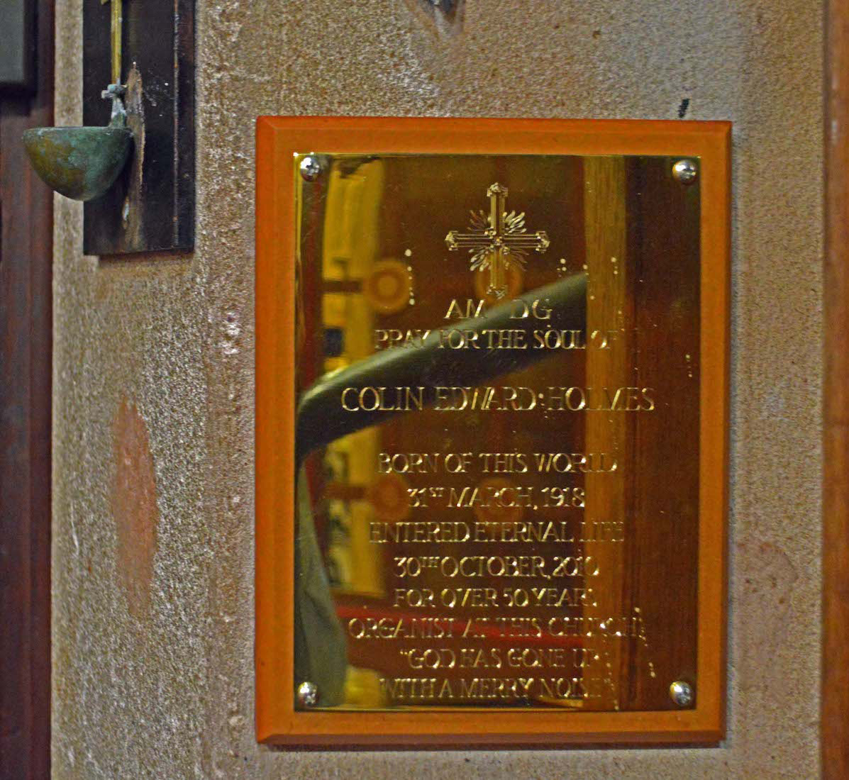 OrganistPlaque