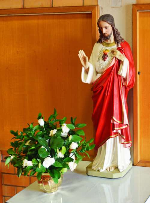 The devotion to the Sacred Heart  is one of the most widely practised and well-known Roman Catholic devotions, taking Jesus Christ’s physical heart as the representation of His divine love for humanity.