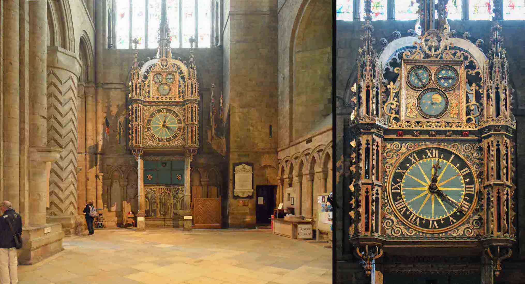 YorkMinsterSTranseptClock