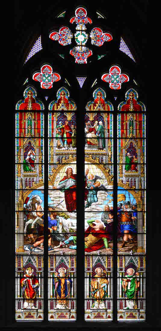 ACologneSTranseptStPaulWindow